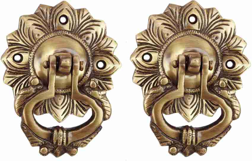 Decorative Brass Coupling - Antique Brass