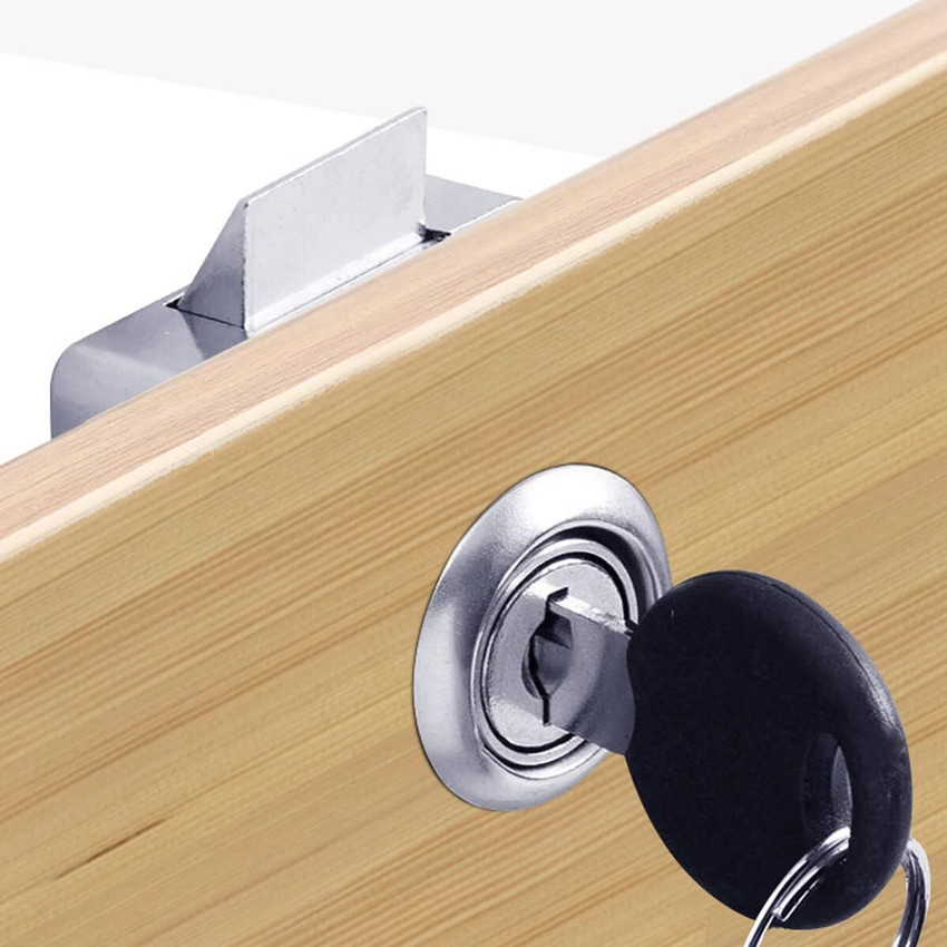 VicTac Automatic Push Multi Drawer lock Cabinet Lock Locker Lock Cash drawer Lock Buy VicTac Automatic Push Multi Drawer lock Cabinet Lock Locker Lock Cash drawer Lock Online at Best Prices