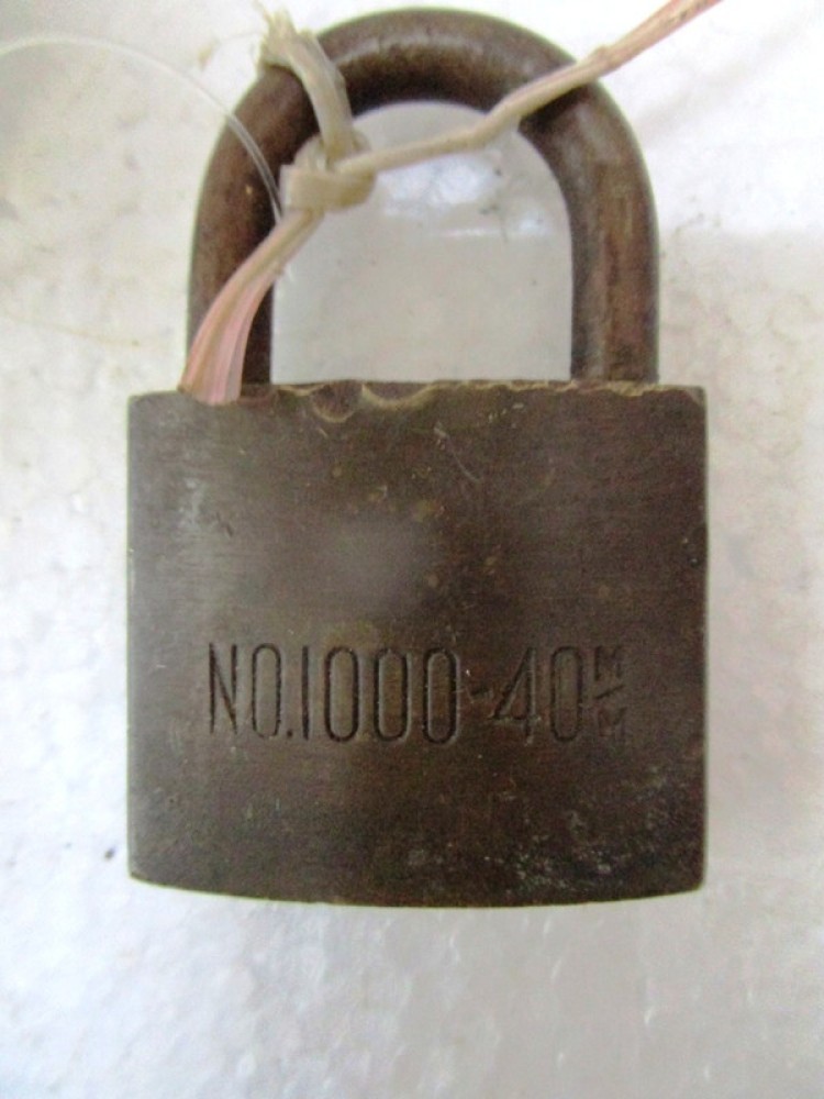 Vintage BRASS Padlock - Lock with Key - Brass Made - Best