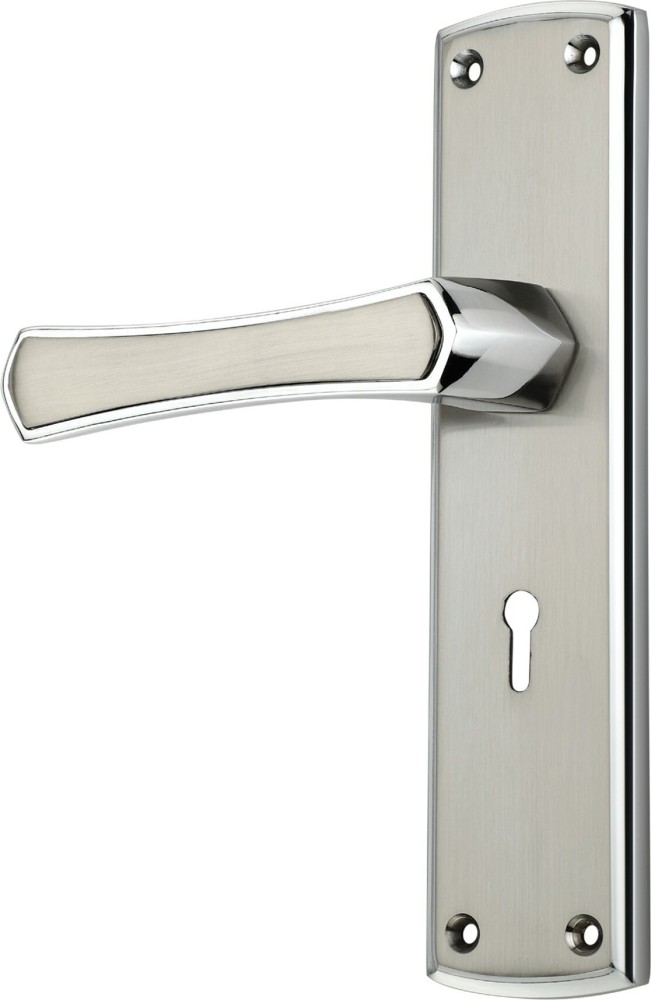 Screwtight 2.3 inch Zinc Glossy Round Victorian Mortise Door Knob Set,  Z080201PBL