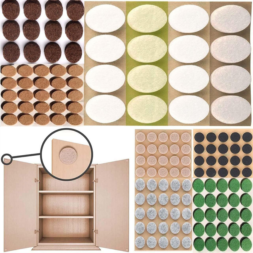 DIY Crafts, Cabinet Door Bumpers, DIY-Protector Small  Felt Pads