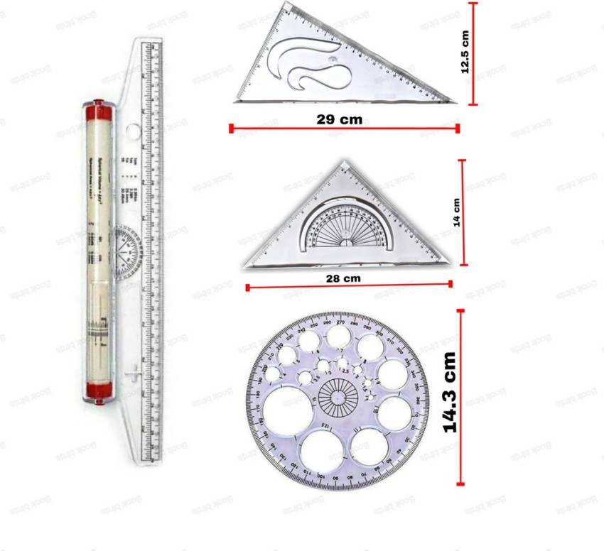 Book birds Mini Drafter and sheet holder box combo set for engineering  drawing and architect students