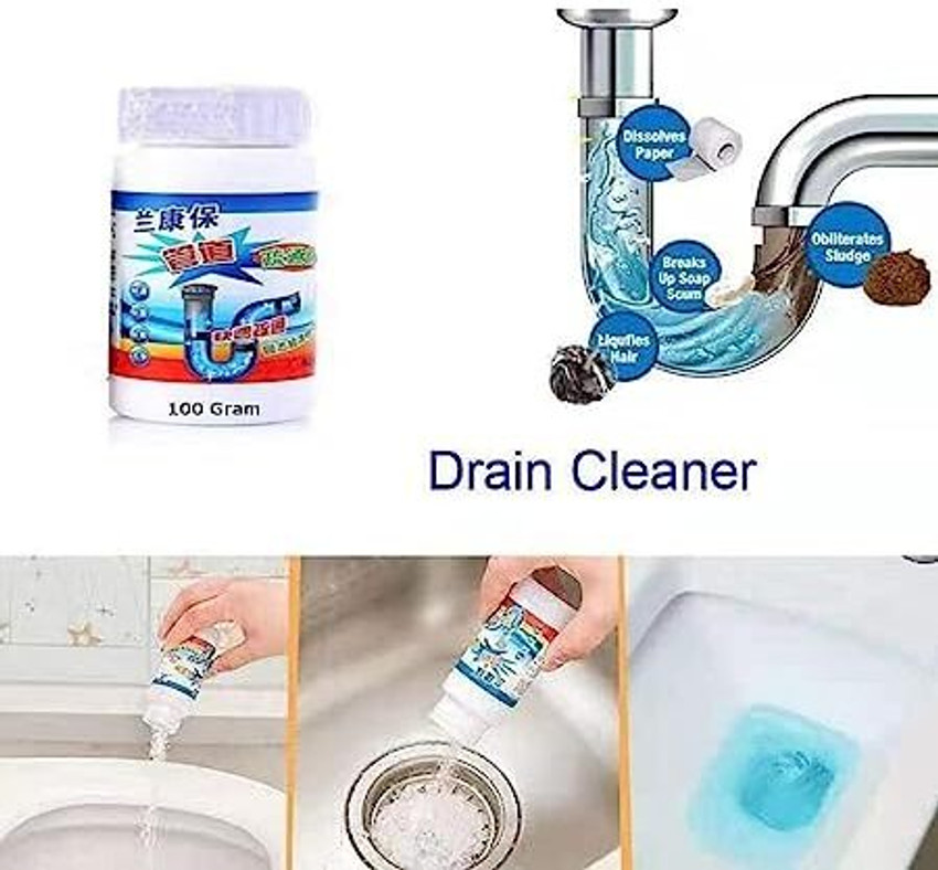 HENIFASHION Pipe cleaning powder Drain Cleaner Clog Automatic