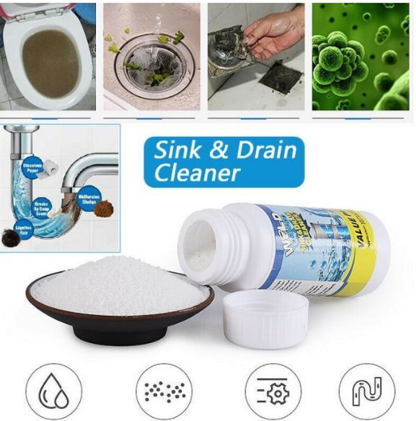 Buy THORKHAN Drainage Block Remover Sink Cleaner Drain Powder Hair Remove  from PVC Pipe use in Home Online at Best Prices in India - JioMart.