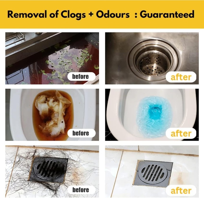 Powerful Sink Drain Cleaning Powder Super Clog Remover