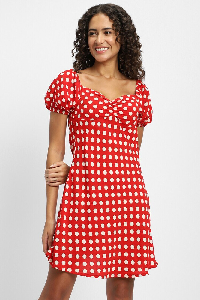 FOREVER 21 Women A line Red Dress Buy FOREVER 21 Women A line Red Dress Online at Best Prices in India Flipkart
