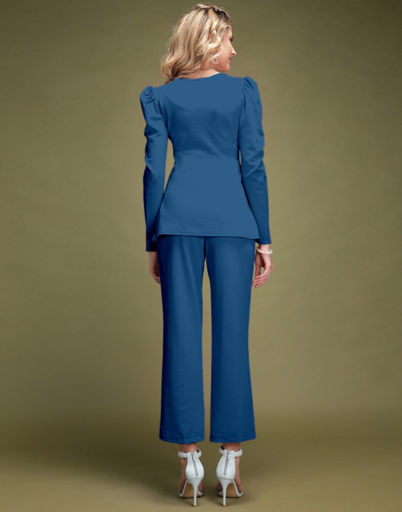 Allen Solly Coats and Blazers  Buy Allen Solly Women Blue Solid Casual  Blazer Online  Nykaa Fashion
