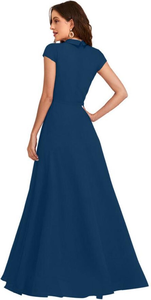 Buy Light Blue Evening Dress Online In India  Etsy India
