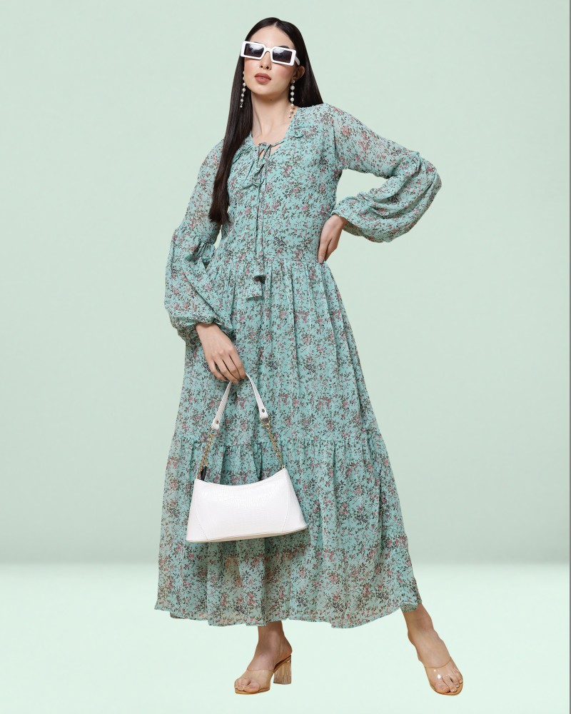 Flipkart long maxi outlet dress