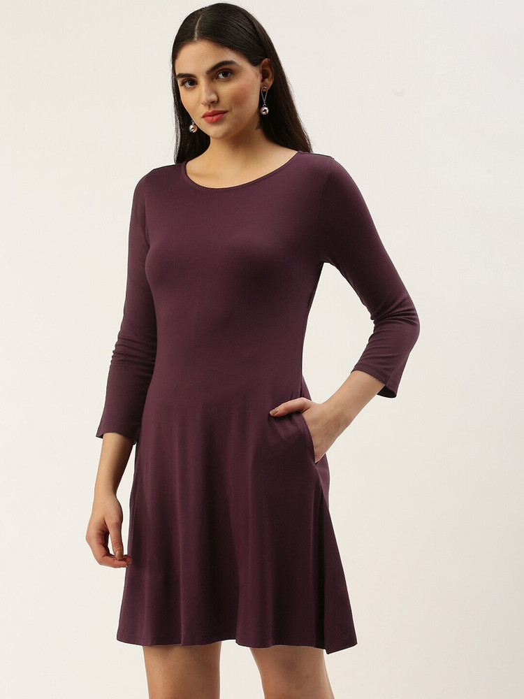 Forever 21 maroon dress store