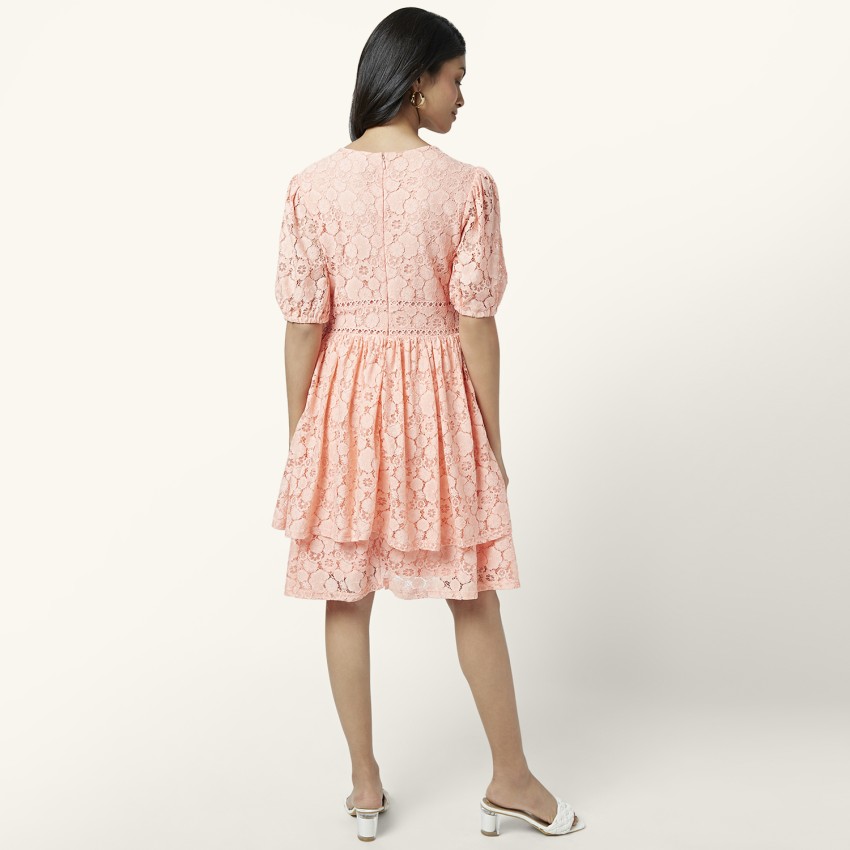 Honey By Pantaloons Pink Dresses - Buy Honey By Pantaloons Pink Dresses  online in India