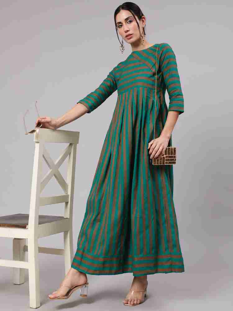Aks women's maxi green dress new arrivals