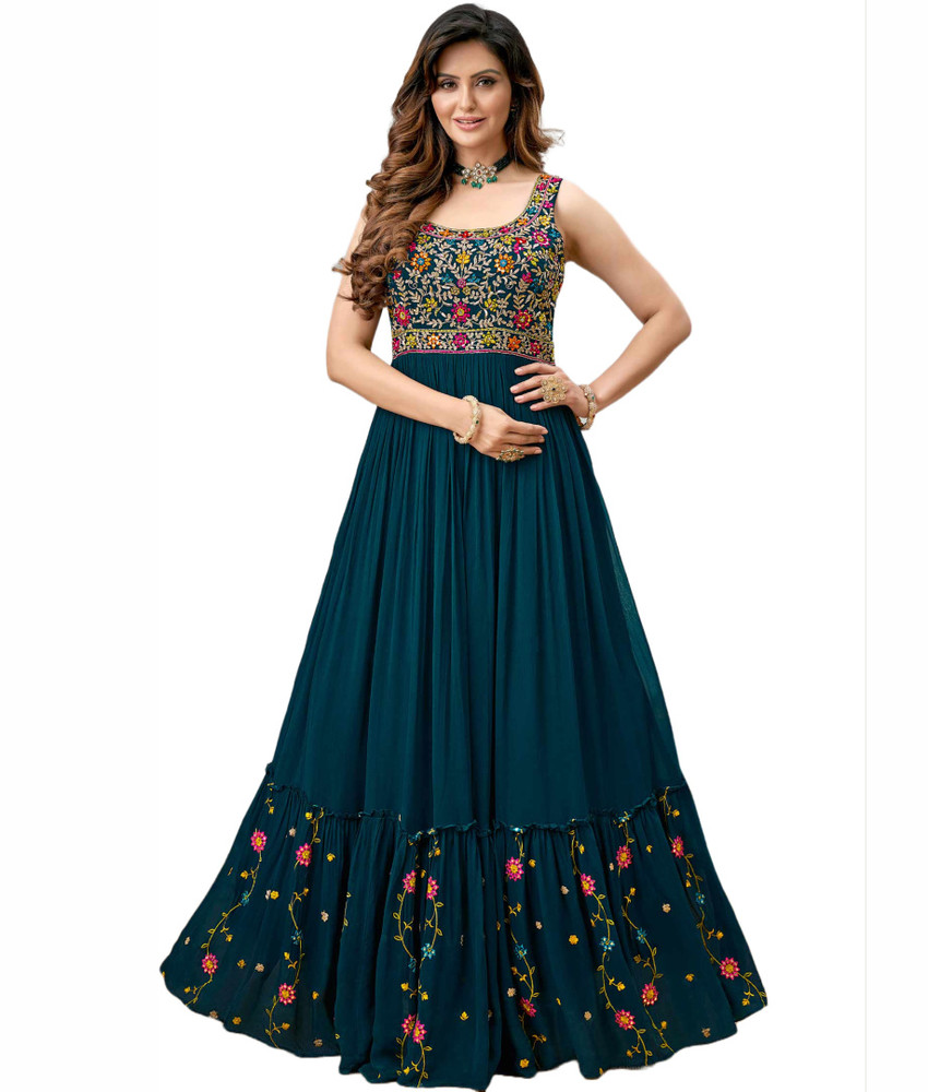 Florely Women Ethnic Dress Light Blue Dress Buy Florely Women Ethnic Dress Light Blue Dress Online at Best Prices in India Flipkart
