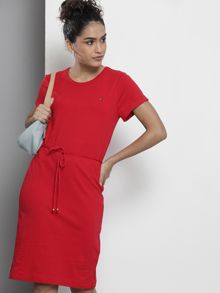 Tommy hilfiger red dresses Clearance