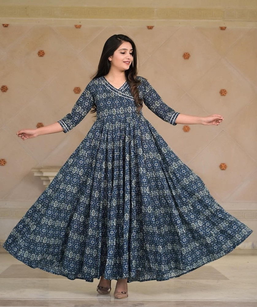 flipkart ladies long frock