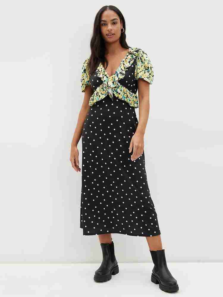 DOROTHY PERKINS Women A line Multicolor Dress Buy DOROTHY PERKINS Women A line Multicolor Dress Online at Best Prices in India Flipkart