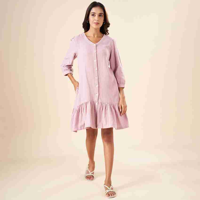 Buy Pink Dresses & Gowns for Women by Akkriti by Pantaloons Online