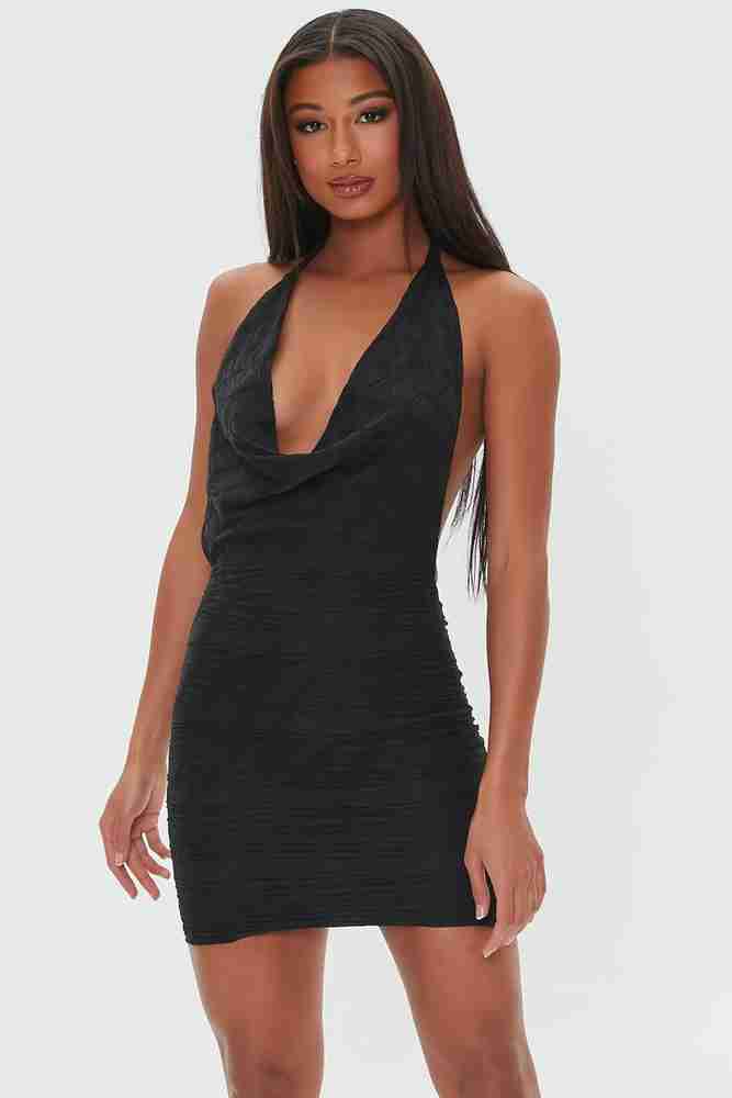Forever 21 long black dress top
