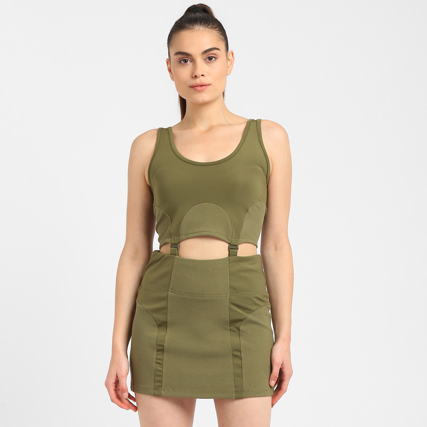 Olive green adidas shirt womens top