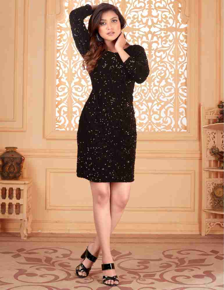 One piece outlet dress black colour