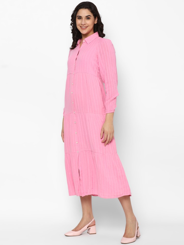 American eagle cheap pink dress