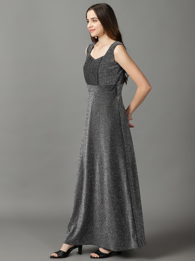 Silver one hot sale piece dress