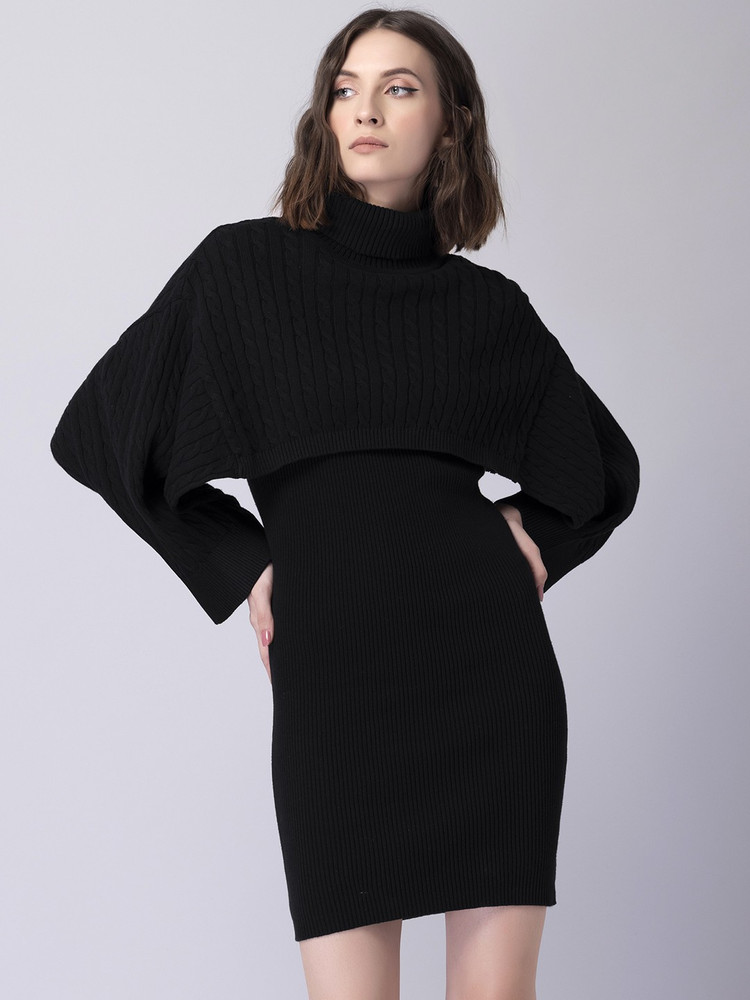 Faballey cheap black dress