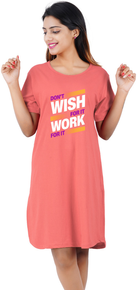 BEFLI Women T Shirt Pink Dress Buy BEFLI Women T Shirt Pink Dress Online at Best Prices in India Flipkart