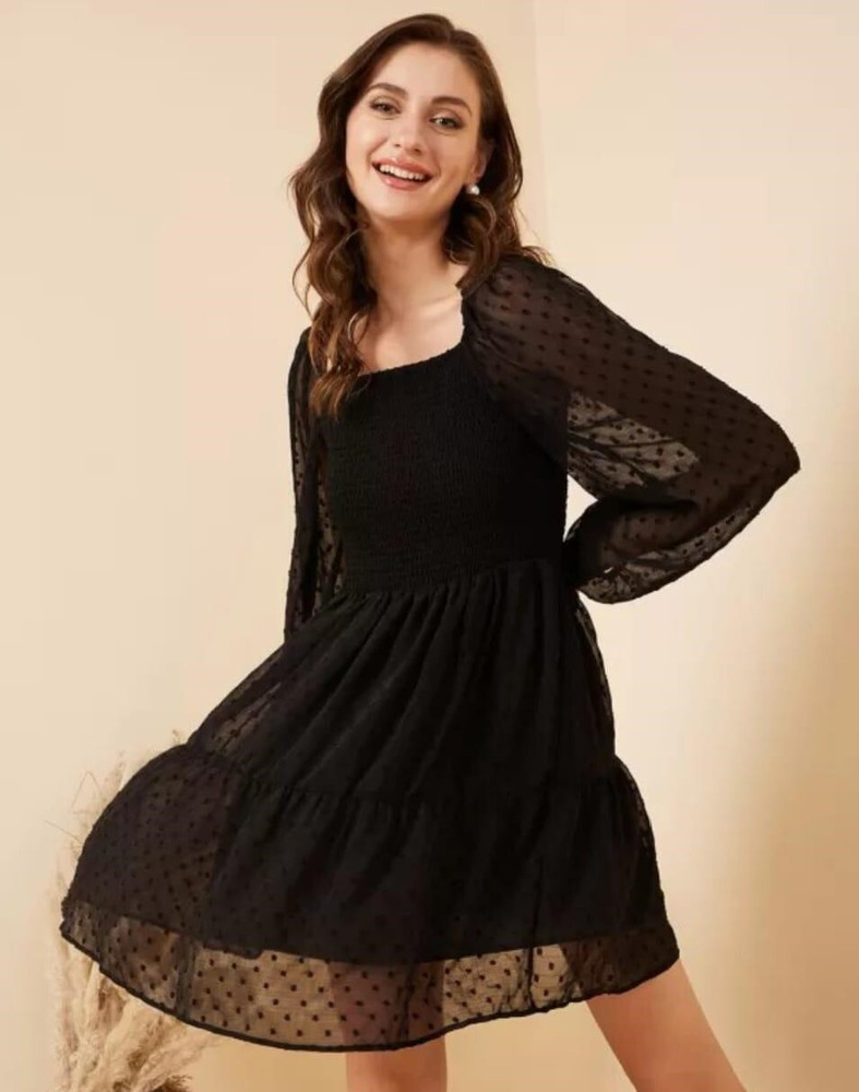Midi dress online flipkart on sale