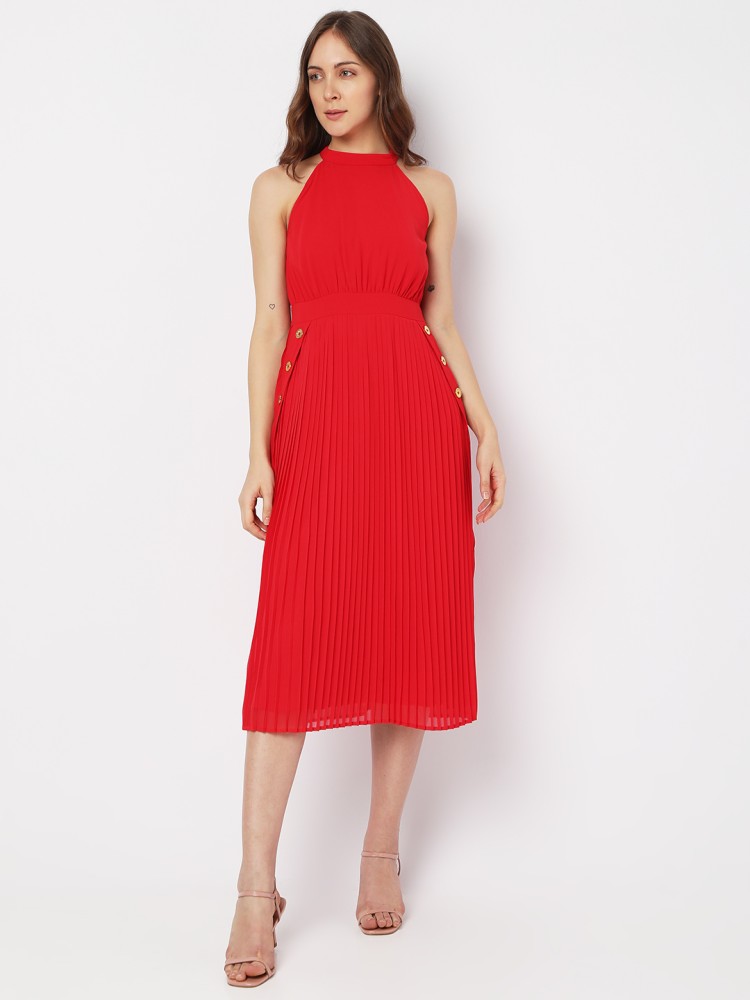 vero moda red dress