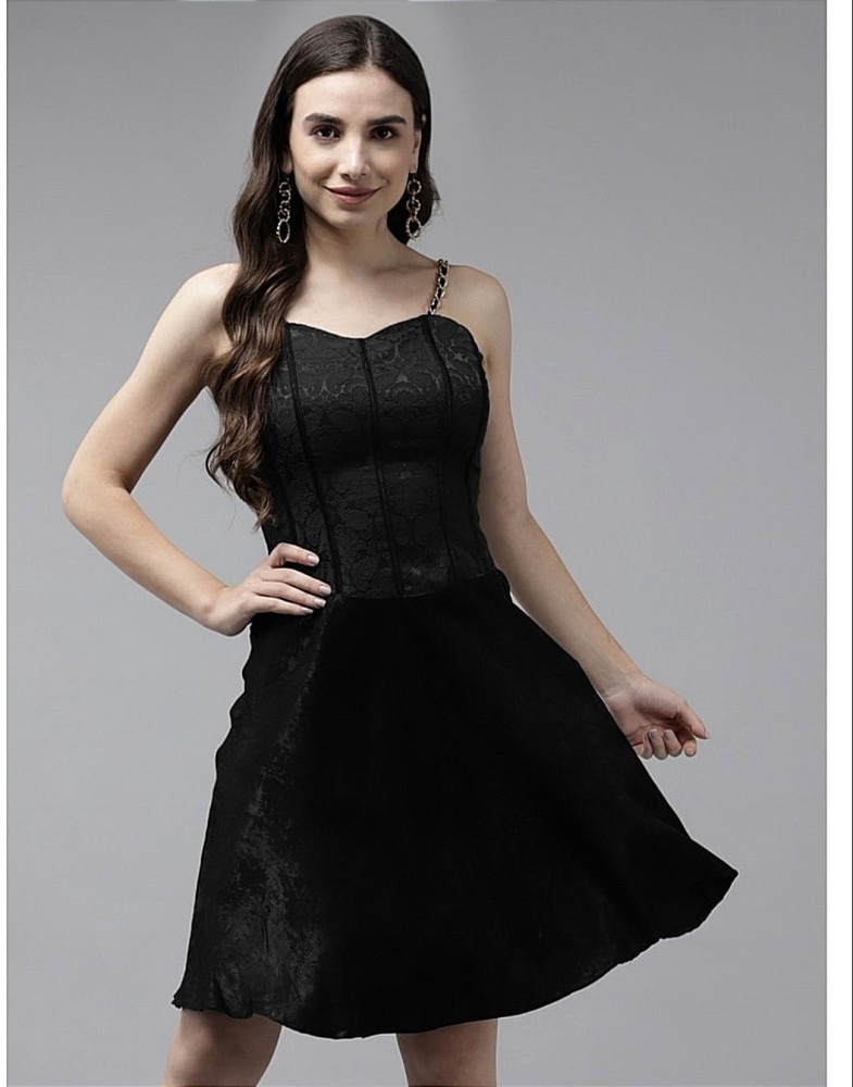 Fit and clearance flare dress flipkart