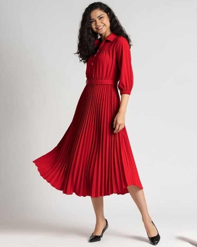 Flipkart best sale midi dress