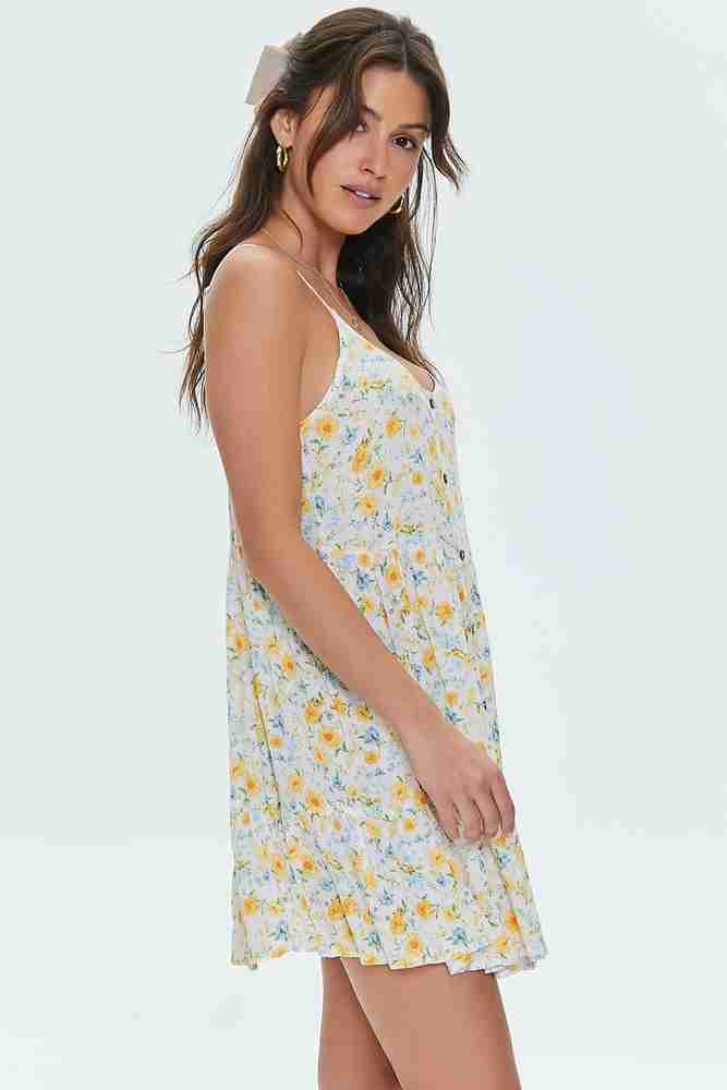 Yellow sundress forever 21 hotsell