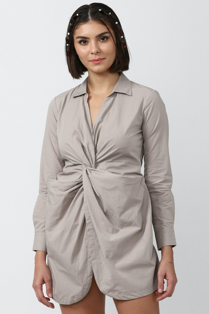Forever 21 grey dress sales