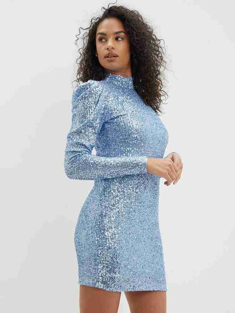 DOROTHY PERKINS Women Bodycon Light Blue Dress Buy DOROTHY PERKINS Women Bodycon Light Blue Dress Online at Best Prices in India Flipkart