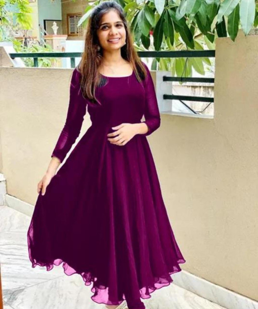 Flipkart online shopping womens anarkali dresses 2025
