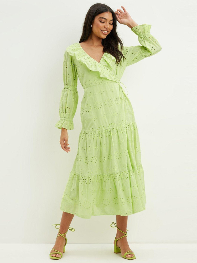 Dorothy perkins green dress top