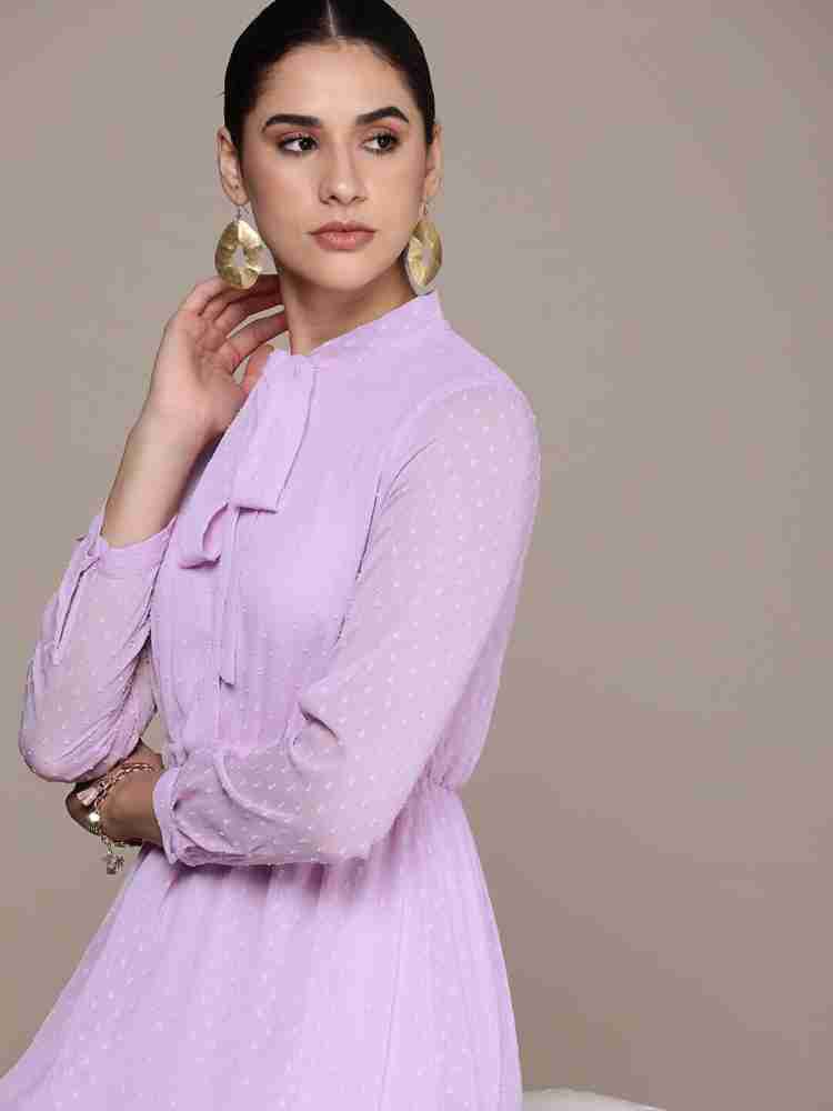 French connection lavender dress hotsell