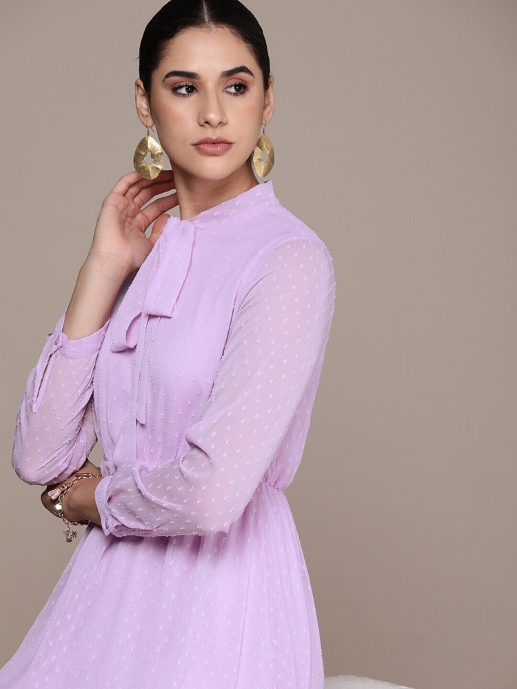 French connection lavender clearance dress