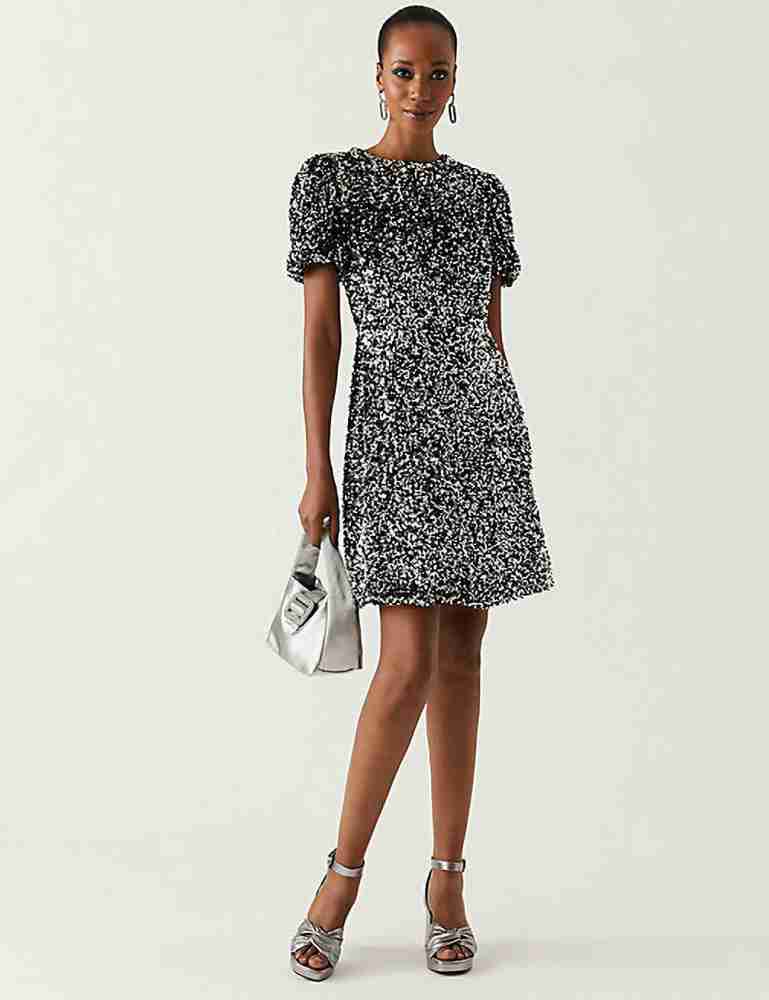 Marks and spencer grey cheap dress