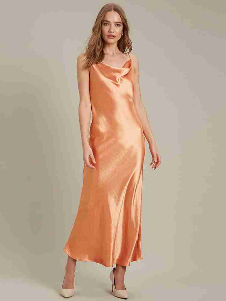 Dorothy perkins orange maxi dress 2025