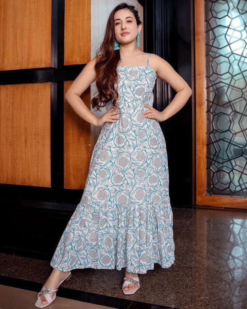 Priyanka Fashion FlaredAline Gown Price in India  Buy Priyanka Fashion  FlaredAline Gown online at Flipkartcom