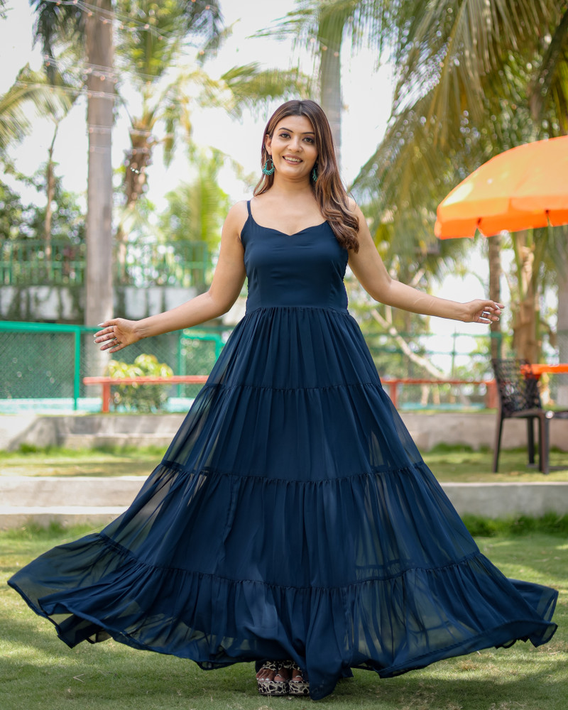 flipkart ladies long frock