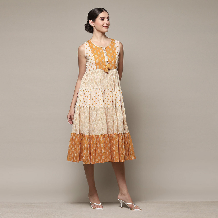 Biba orange dress top