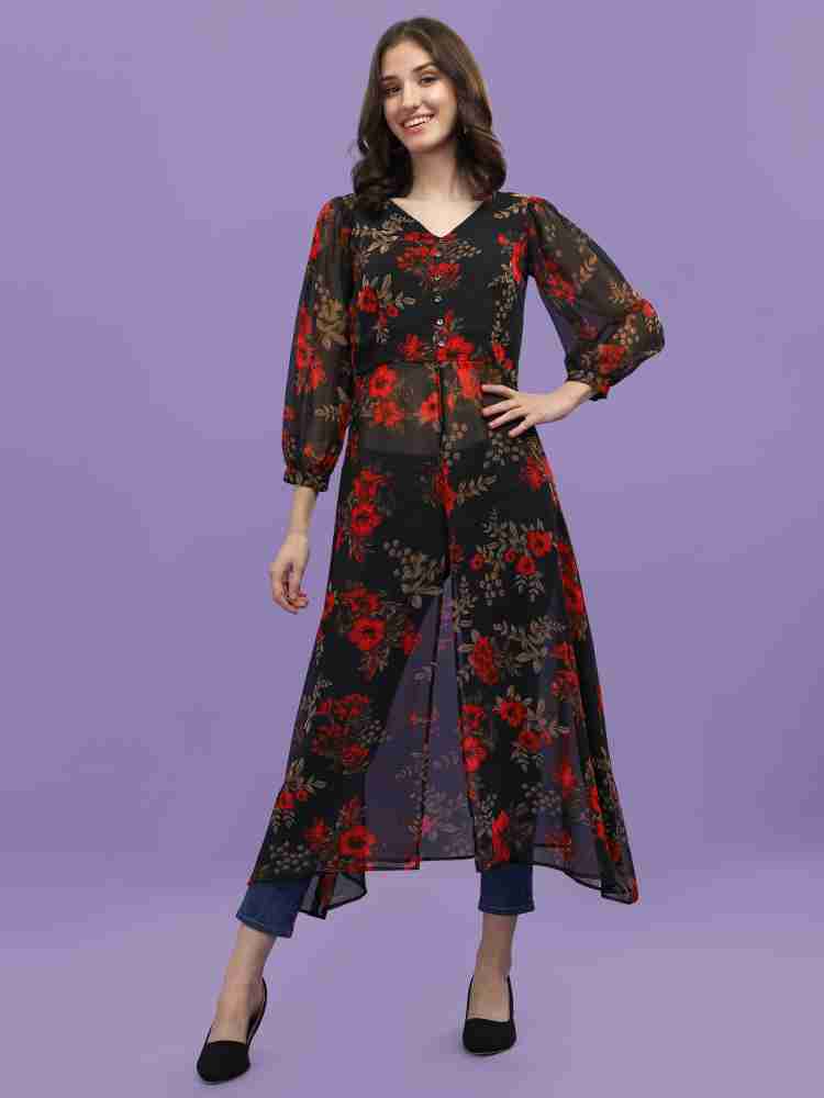 Aspora Women Fit and Flare Black Dress - Buy Aspora Women Fit and Flare Black  Dress Online at Best Prices in India