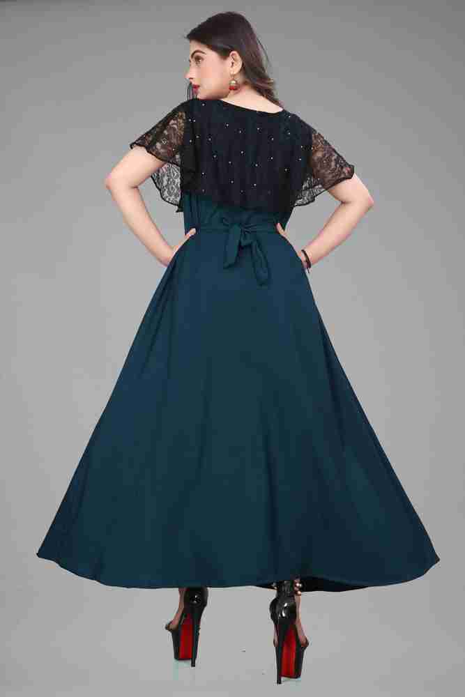 JAHU MART Women Fit and Flare Multicolor Dress Buy JAHU MART Women Fit and Flare Multicolor Dress Online at Best Prices in India Flipkart