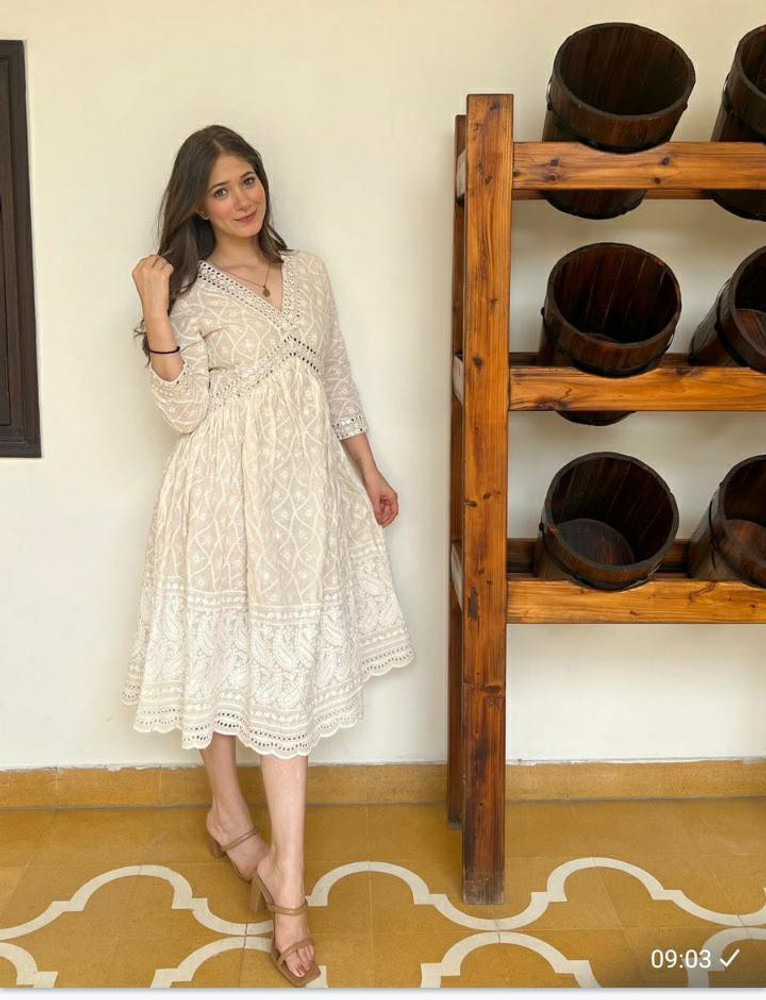 Cotton frock flipkart shop