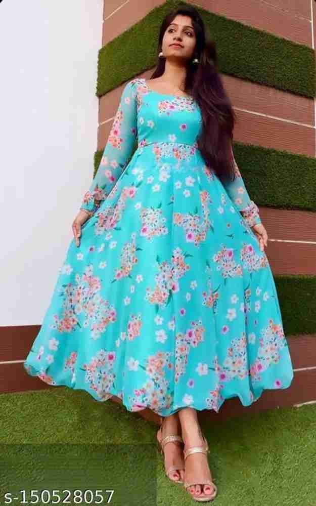 Umbrella dress sale from saree