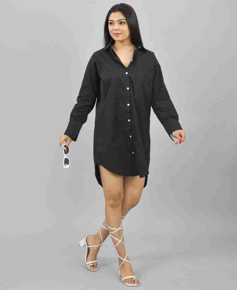 Oversized button down shirt dress store