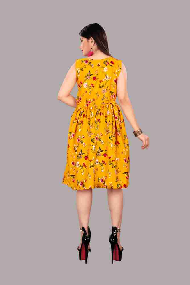 Yellow dress size 20 2025